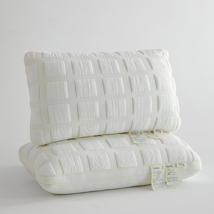 91家纺网 家纺一手货源 找家纺 （总）仁宇枕业 2025新款新品 针织提花吐司枕芯法式面包枕头枕芯