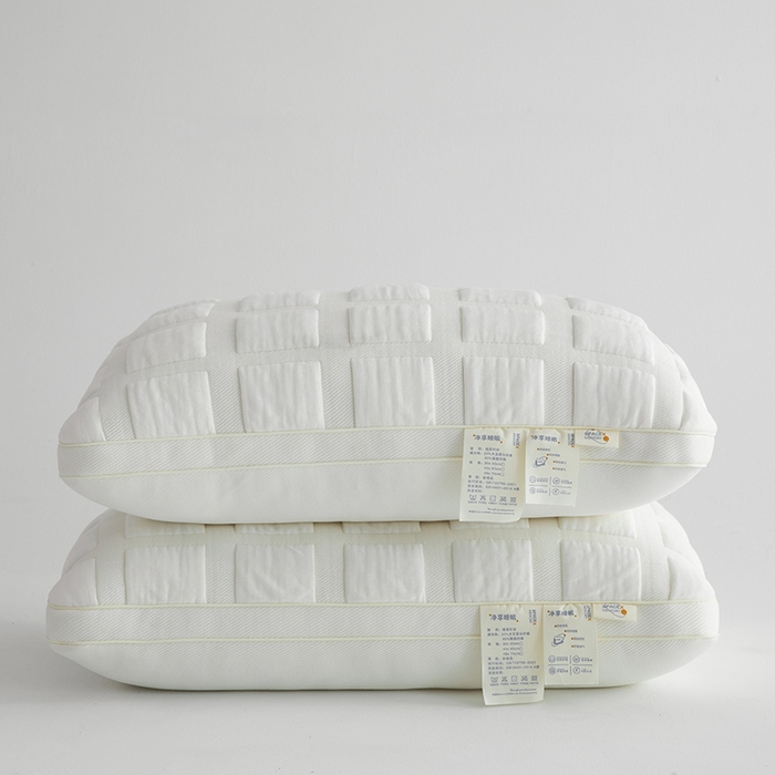 91家纺网 家纺一手货源 找家纺 （总）仁宇枕业 2025新款新品 针织提花吐司枕芯法式面包枕头枕芯