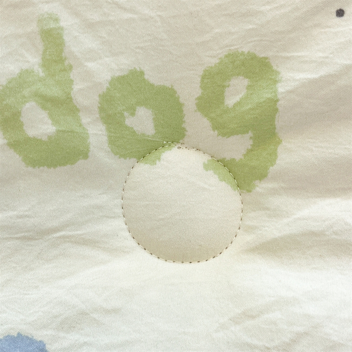 91家纺网 家纺一手货源 找家纺 盛秋家纺 2025新款A类水洗棉水晶绒豆豆被被子被芯 欢乐狗+水蓝