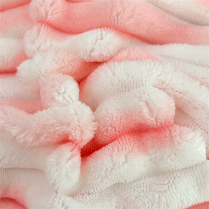 91家纺网 家纺一手货源 找家纺 圣比熊 2025新款法莱绒抱枕套法兰绒枕套宿舍枕芯套兔毛绒枕头套-抽条 法莱绒抽条-梦幻樱粉