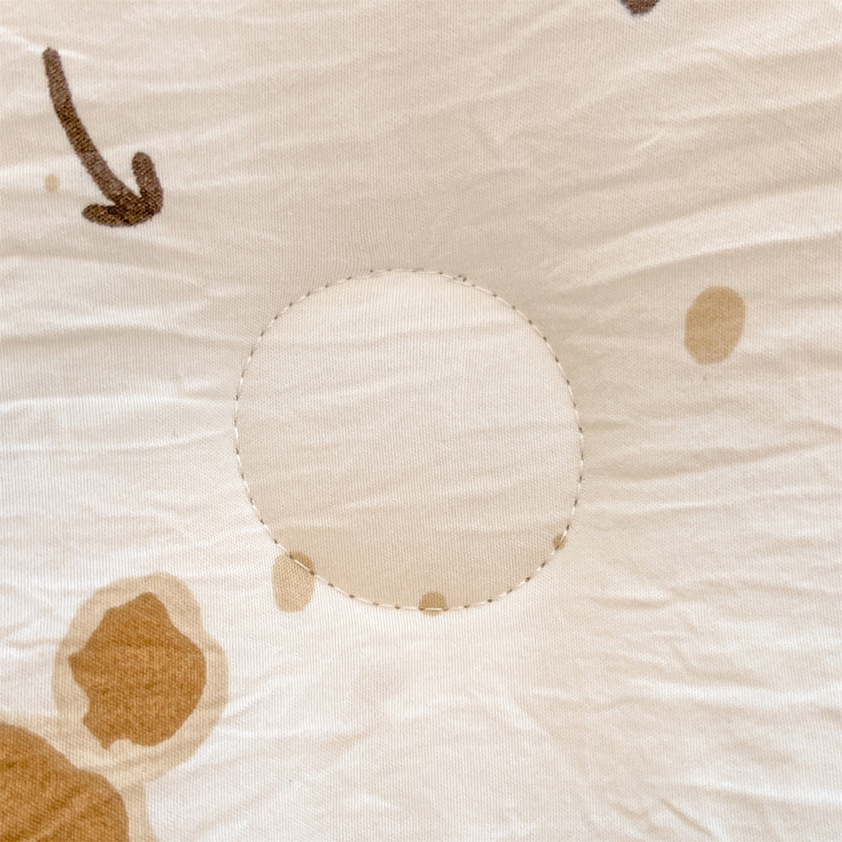 91家纺网 家纺一手货源 找家纺 盛秋家纺 2025新款A类水洗棉水晶绒豆豆被被子被芯 开心乐园+月光蓝