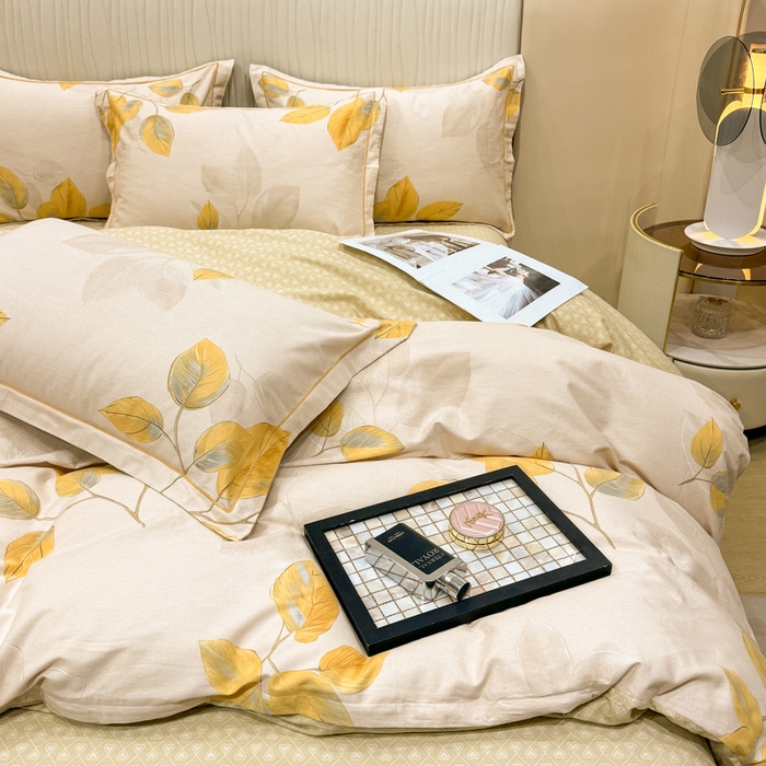 91家纺网 家纺一手货源 找家纺 （总）木易家居 2025新款100%全棉纯棉加厚四件套（礼盒包装）（提供买家秀）