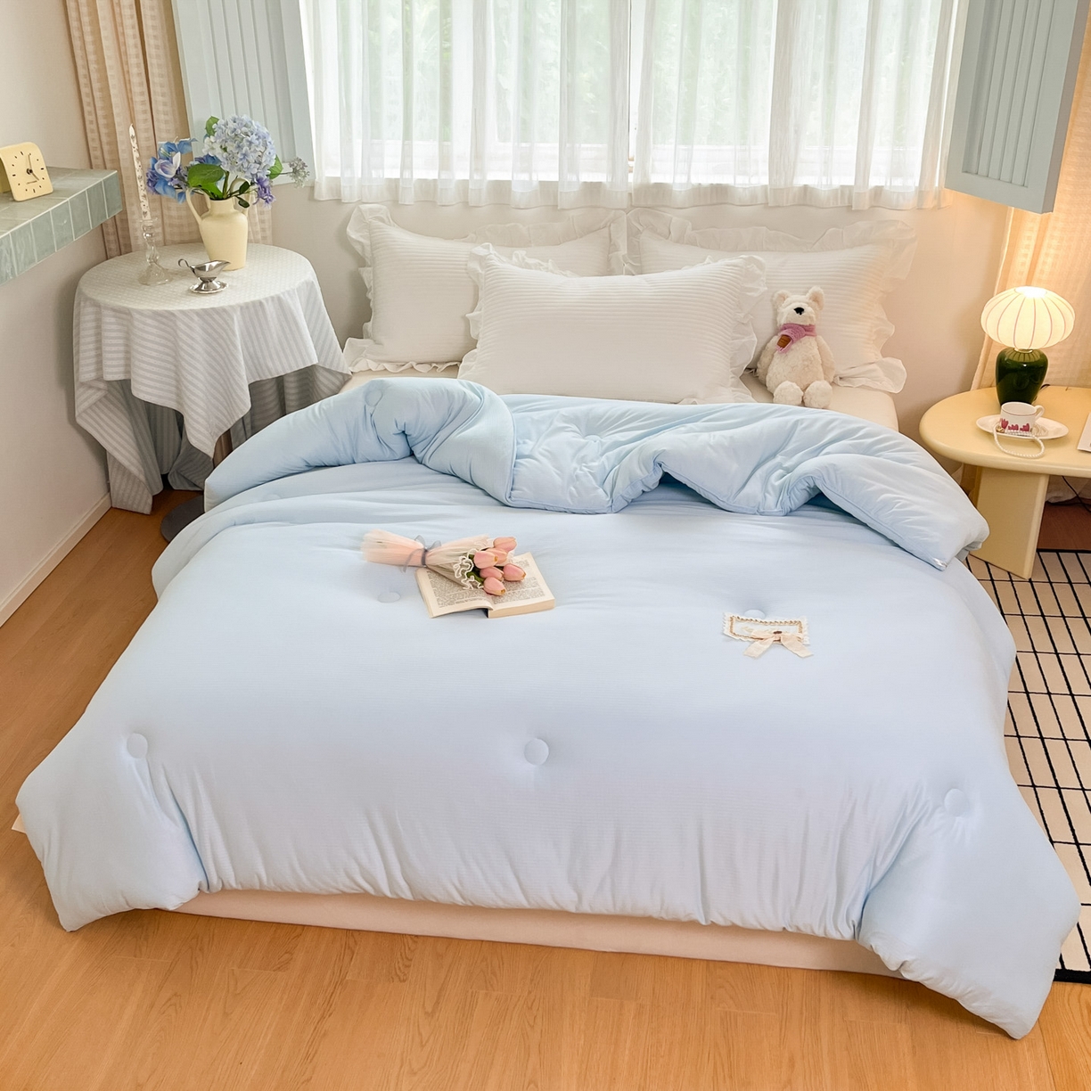 91家纺网 家纺一手货源 找家纺 （总）花满路 2025新款成人秋冬被子被芯