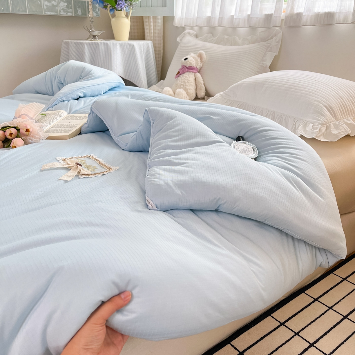 91家纺网 家纺一手货源 找家纺 （总）花满路 2025新款成人秋冬被子被芯