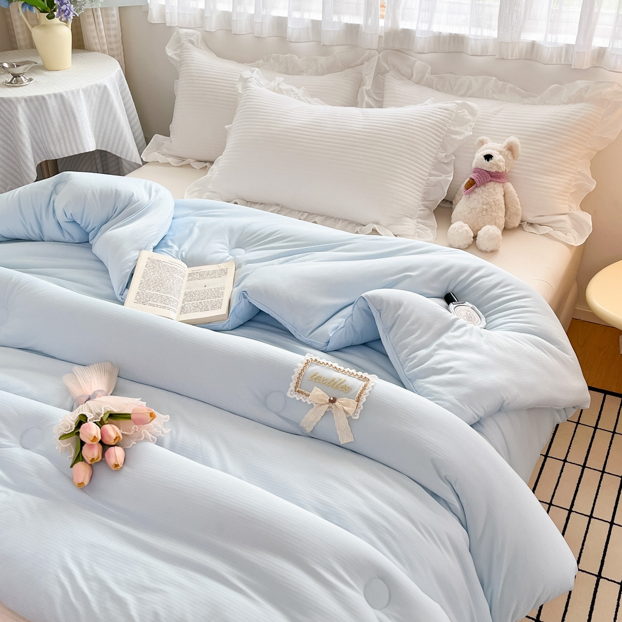 91家纺网 家纺一手货源 找家纺 （总）花满路 2025新款成人秋冬被子被芯