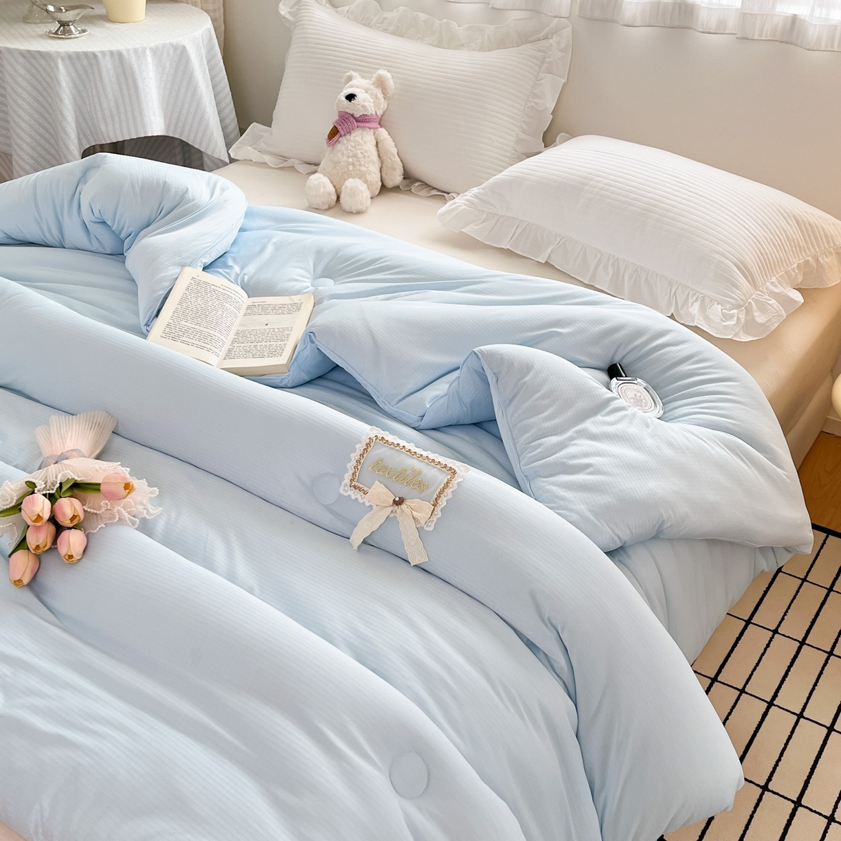 91家纺网 家纺一手货源 找家纺 （总）花满路 2025新款成人秋冬被子被芯