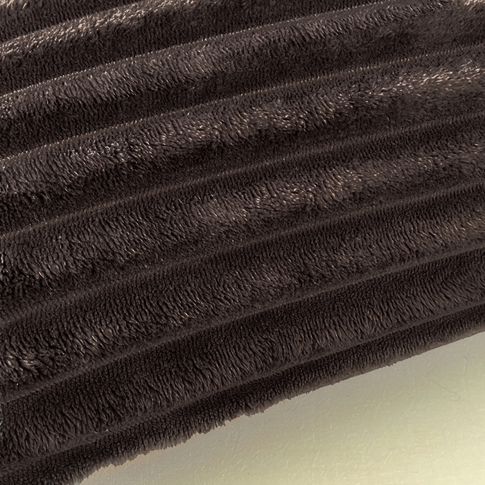 91家纺网 家纺一手货源 找家纺 梦舒羽 2025新款法莱绒双人枕套牛奶绒加长法兰绒枕芯套兔毛绒雪花绒枕头套-抽条 法莱绒抽条-咖啡色