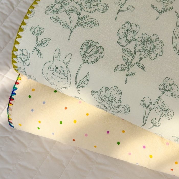 91家纺网 家纺一手货源 找家纺 澜妃 2025新款云感双层纱抗菌贝壳边夏被夏凉被空调被 组合图仅供展示