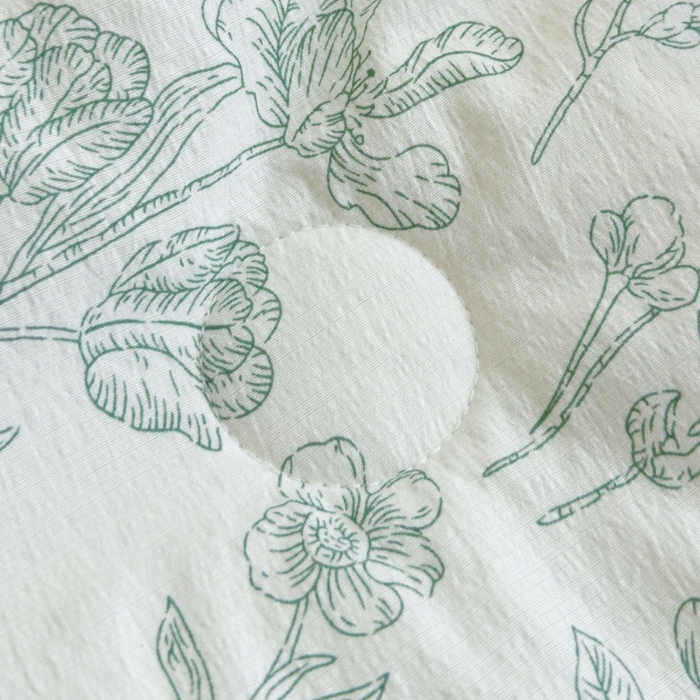 91家纺网 家纺一手货源 找家纺 澜妃 2025新款云感双层纱抗菌贝壳边夏被夏凉被空调被 贝壳边-海像森林