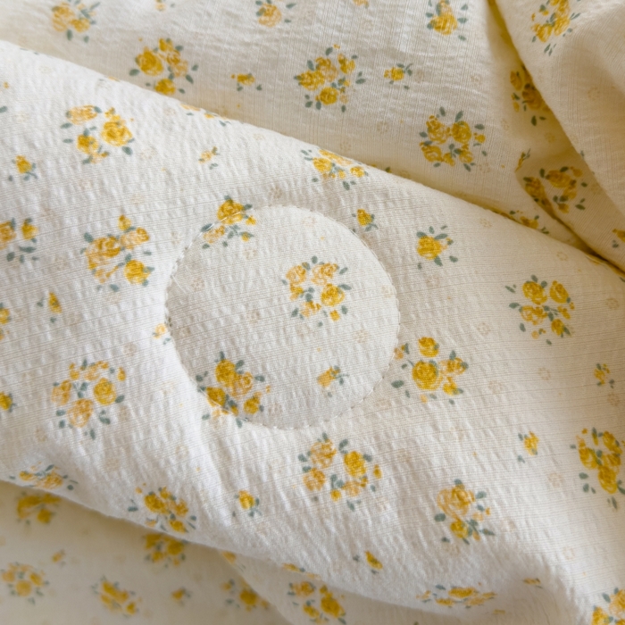 91家纺网 家纺一手货源 找家纺 澜妃 2025新款云感双层纱抗菌贝壳边夏被夏凉被空调被 贝壳边-橘子海