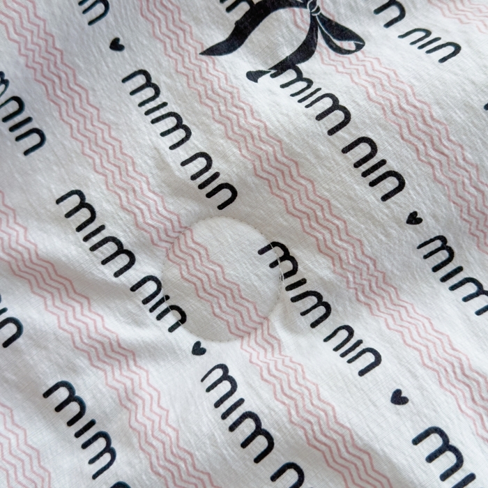 91家纺网 家纺一手货源 找家纺 澜妃 2025新款云感双层纱抗菌贝壳边夏被夏凉被空调被 贝壳边-韵味粉