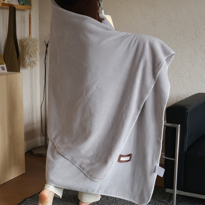 91家纺网 家纺一手货源 找家纺 法芙娜家纺 2025新款简约纯色仿羊绒毯【1m券后价格不得低于88元 1.5m券后价格不得低于148元 2m券后价格不得低于168元】 山青灰