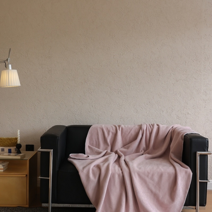 91家纺网 家纺一手货源 找家纺 法芙娜家纺 2025新款简约纯色仿羊绒毯【1m券后价格不得低于88元 1.5m券后价格不得低于148元 2m券后价格不得低于168元】 暮山紫