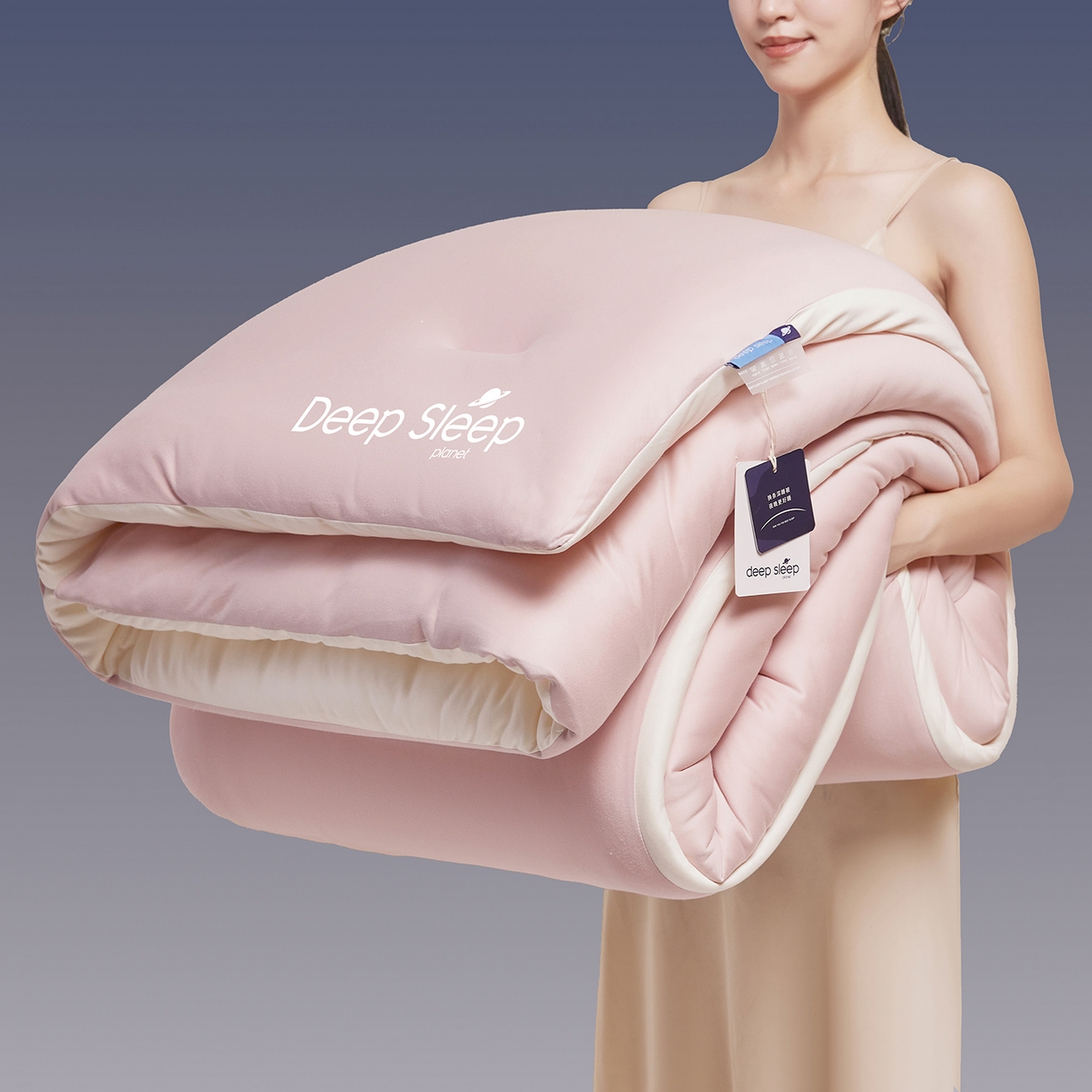 91家纺网 家纺一手货源 找家纺 （总）云玲时尚 2025新款深睡星球针织棉控温被pro被子被芯