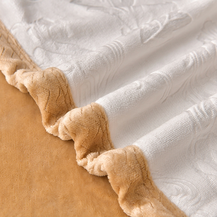 91家纺网 家纺一手货源 找家纺 （总）星窝 2025新款高克重直播爆款纯色欧式雕花绒牛奶绒四件套 