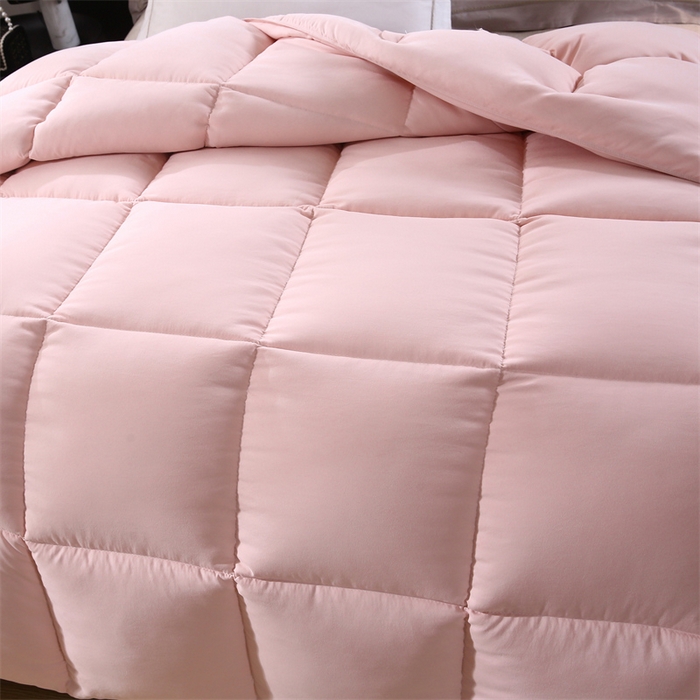 91家纺网 家纺一手货源 找家纺 好老表被业 2025新款印花羽丝绒冬被被子被芯 温润玉色