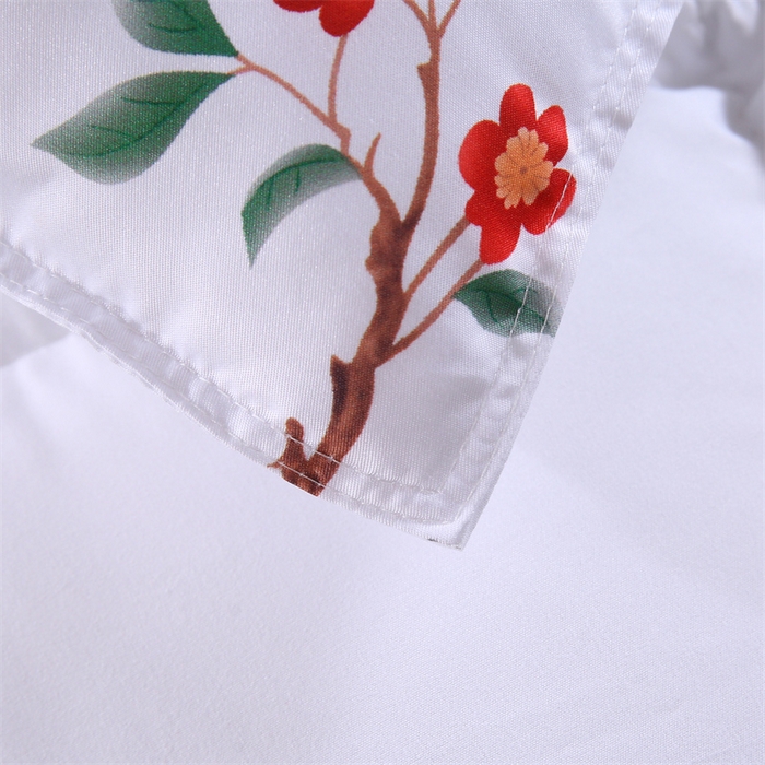 91家纺网 家纺一手货源 找家纺 好老表被业 2025新款印花羽丝绒冬被被子被芯 雀语硕果