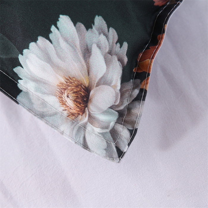 91家纺网 家纺一手货源 找家纺 好老表被业 2025新款印花羽丝绒冬被被子被芯 暗夜繁花