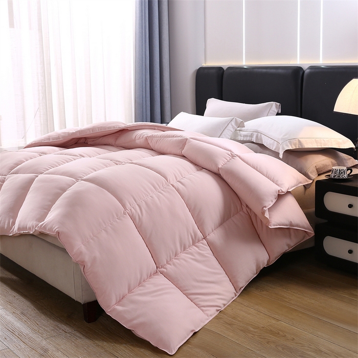 好老表被业 2025新款印花羽丝绒冬被被子被芯 温润玉色