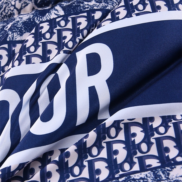 91家纺网 家纺一手货源 找家纺 好老表被业 2025新款印花羽丝绒冬被被子被芯 墨蓝丛林