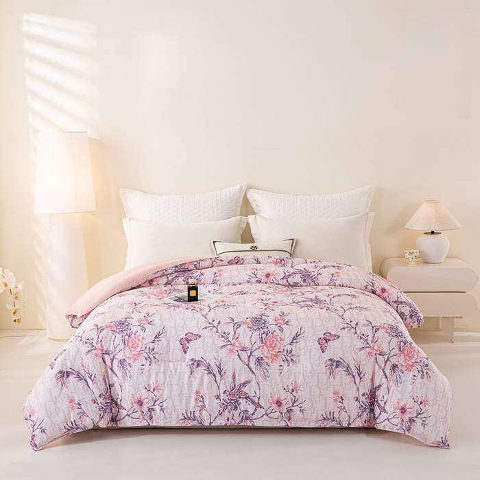 91家纺网 家纺一手货源 找家纺 （总）好老表被业 2025新款印花冬被整张云朵棉被芯零压四季被子蓄能发热加厚单双人春秋被