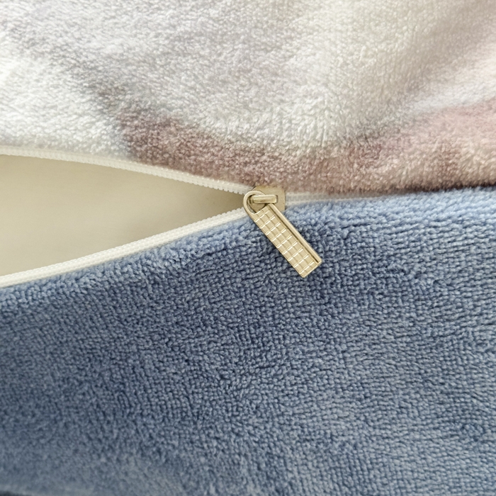 91家纺网 家纺一手货源 找家纺 宝薇 2025新款5D数码印染大卡通牛奶绒四件套 桃花兔