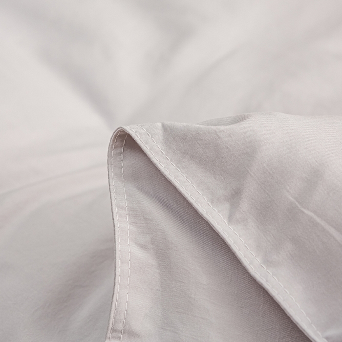 91家纺网 家纺一手货源 找家纺 好老表被业 2025新款印花云朵棉冬被四季被被子被芯 白银灰色