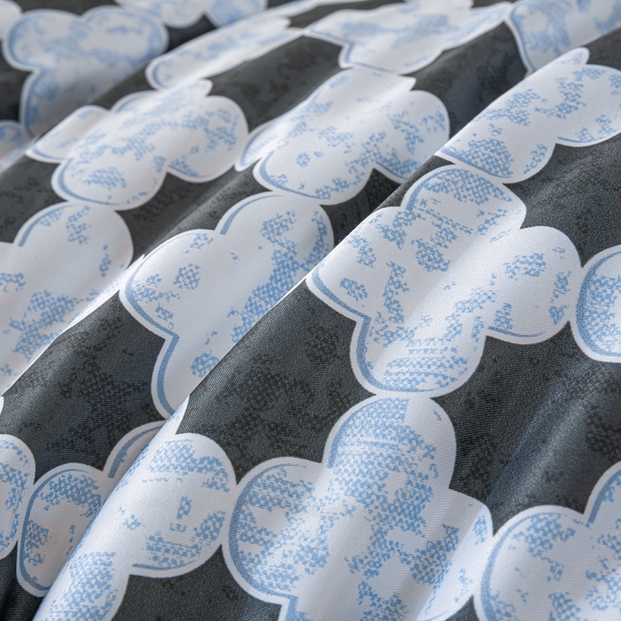 91家纺网 家纺一手货源 找家纺 好老表被业 2025新款印花云朵棉冬被四季被被子被芯 四叶星韵