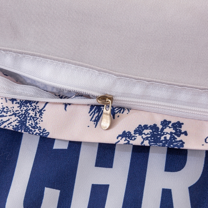 91家纺网 家纺一手货源 找家纺 好老表被业 2025新款印花云朵棉冬被四季被被子被芯 墨蓝丛林