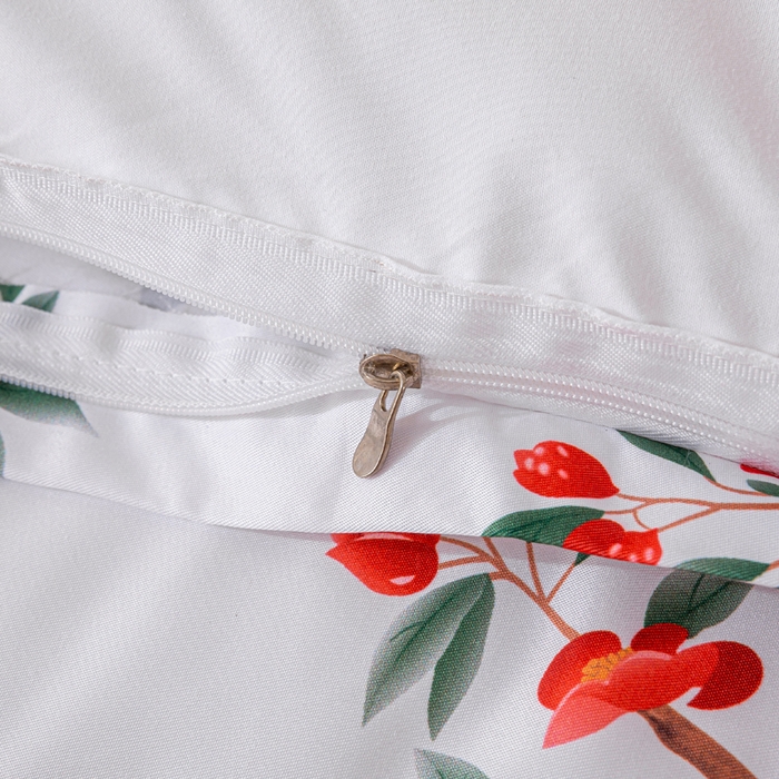 91家纺网 家纺一手货源 找家纺 好老表被业 2025新款印花云朵棉冬被四季被被子被芯 雀语硕果