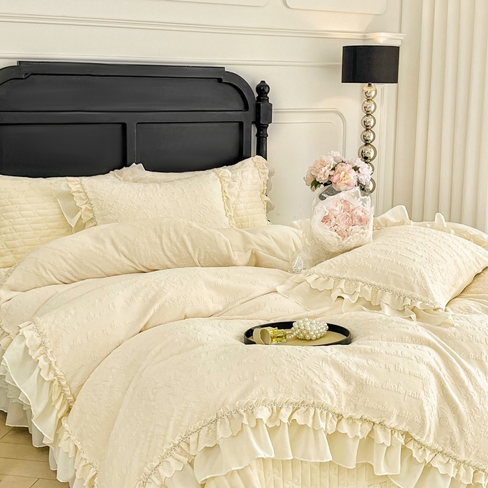 91家纺网 家纺一手货源 找家纺 胜权家纺 2025秋冬新款A类全消光高克重5D雕花牛奶绒夹棉床盖单品系列 奥威亚米