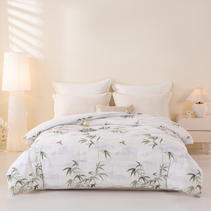 91家纺网 家纺一手货源 找家纺 （总）好老表被业 2025新款印花棉冬被整张保暖棉被芯四季被子蓄能发热加厚单双人春秋被