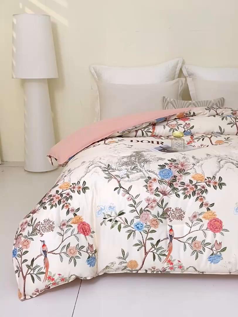 91家纺网 家纺一手货源 找家纺 （总）好老表被业 2025新款印花棉冬被整张保暖棉被芯四季被子蓄能发热加厚单双人春秋被