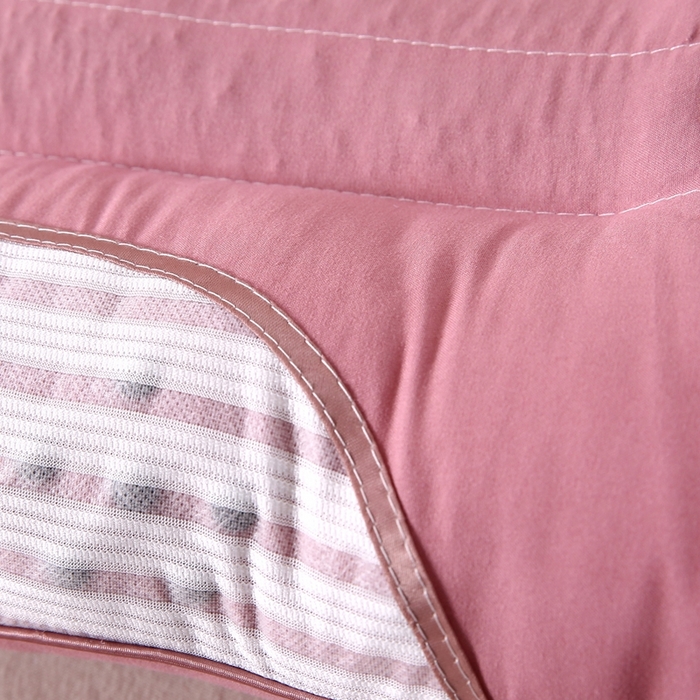 91家纺网 家纺一手货源 找家纺 珍贝家纺 2025新款韩版决明子枕亲肤舒适简约枕头枕芯 韩版决明子-豆沙色