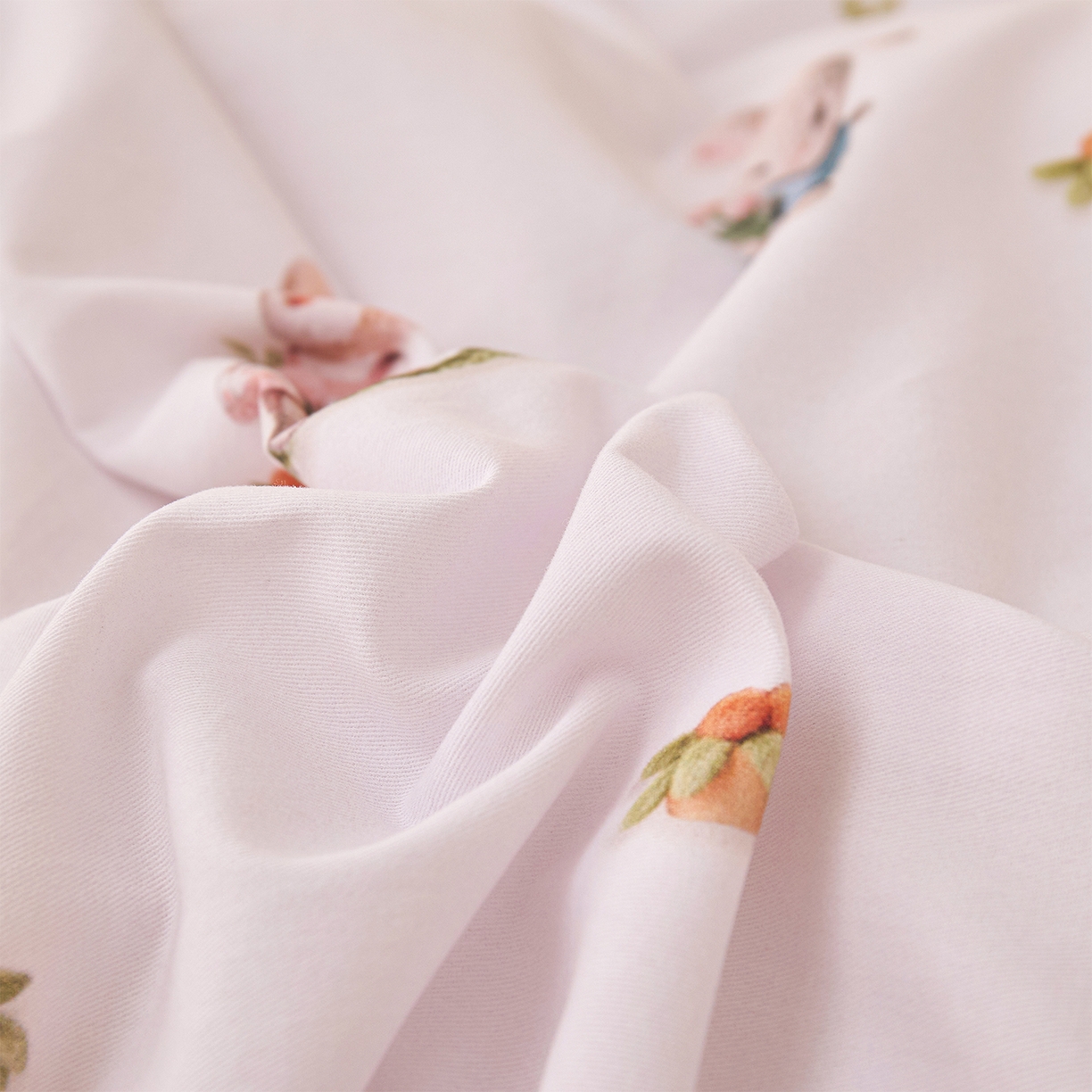 91家纺网 家纺一手货源 找家纺 元元家居（元元被业） 2025秋冬新款全棉纯棉磨毛印花四件套 彼得庄园