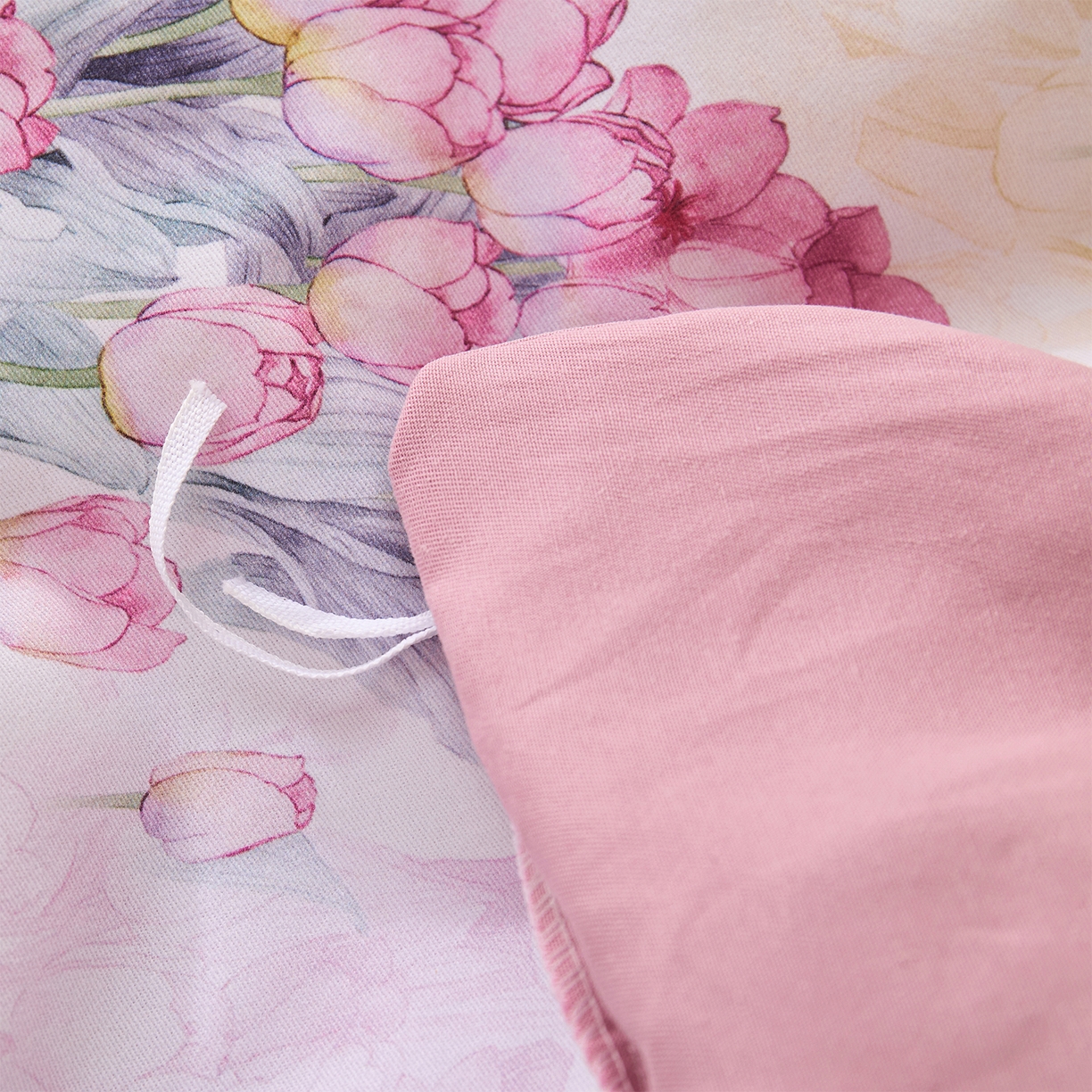 91家纺网 家纺一手货源 找家纺 元元家居（元元被业） 2025秋冬新款全棉纯棉磨毛印花四件套 大漂亮