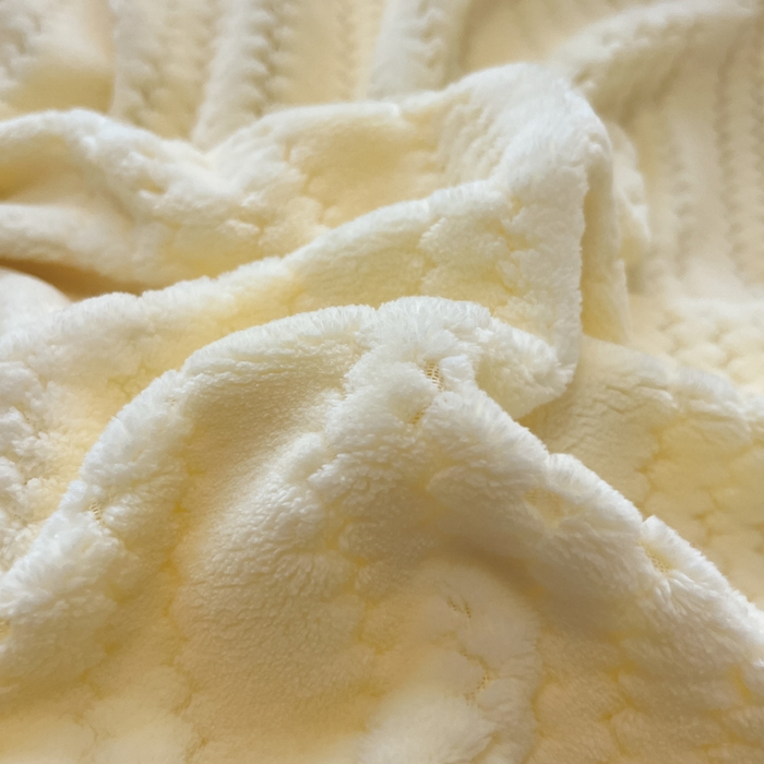 91家纺网 家纺一手货源 找家纺 小叮当家纺仓储工厂店 2025新款亲肤舒适成品提花包边牛奶绒四件套-提花 提花-黄灰