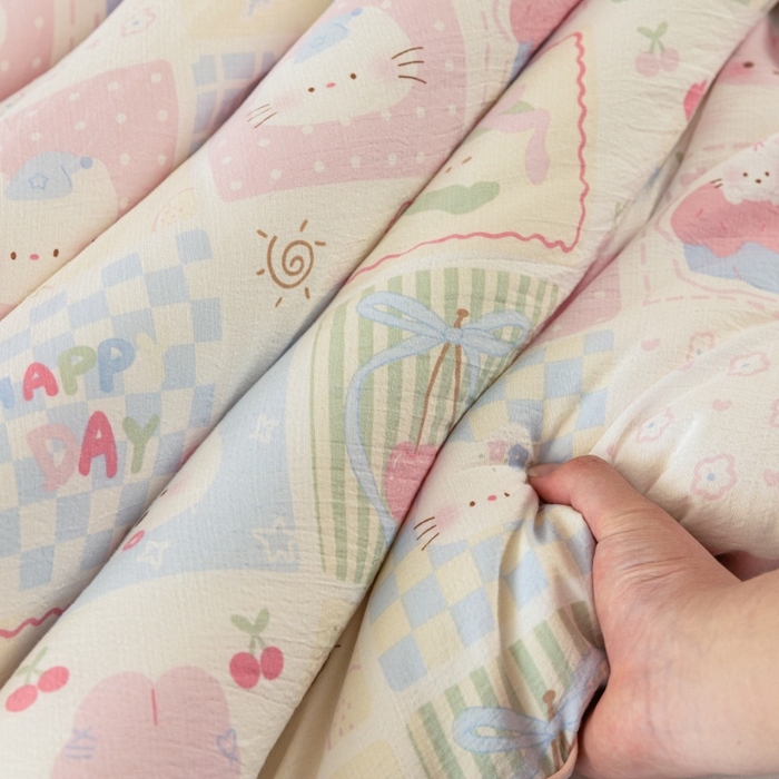 91家纺网 家纺一手货源 找家纺 （总）小叮当家纺仓储工厂店 2025新款A类云感双层纱冬被春秋被被子被芯