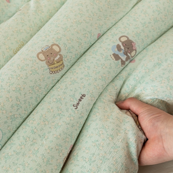 91家纺网 家纺一手货源 找家纺 小叮当家纺仓储工厂店 2025新款A类云感双层纱冬被春秋被被子被芯 少女象