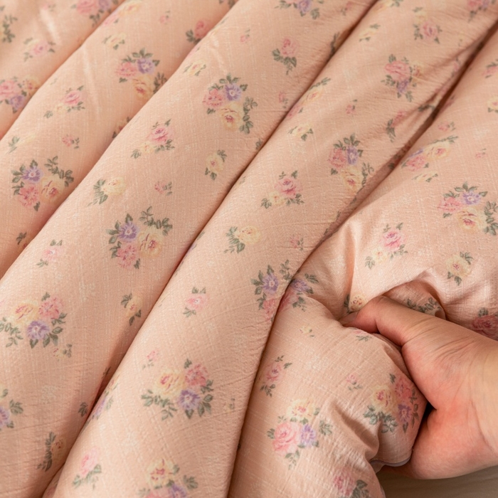 91家纺网 家纺一手货源 找家纺 小叮当家纺仓储工厂店 2025新款A类云感双层纱冬被春秋被被子被芯 幽帘