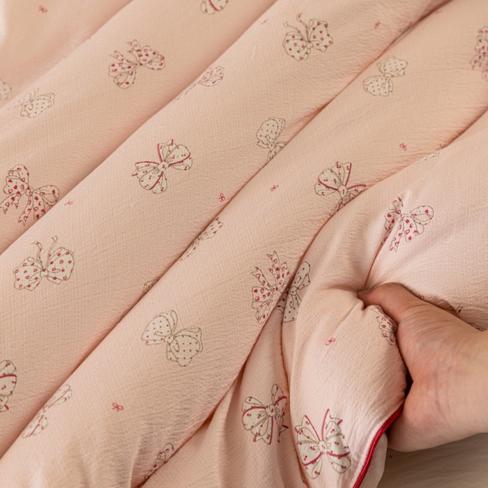 91家纺网 家纺一手货源 找家纺 小叮当家纺仓储工厂店 2025新款A类云感双层纱冬被春秋被被子被芯 心愿