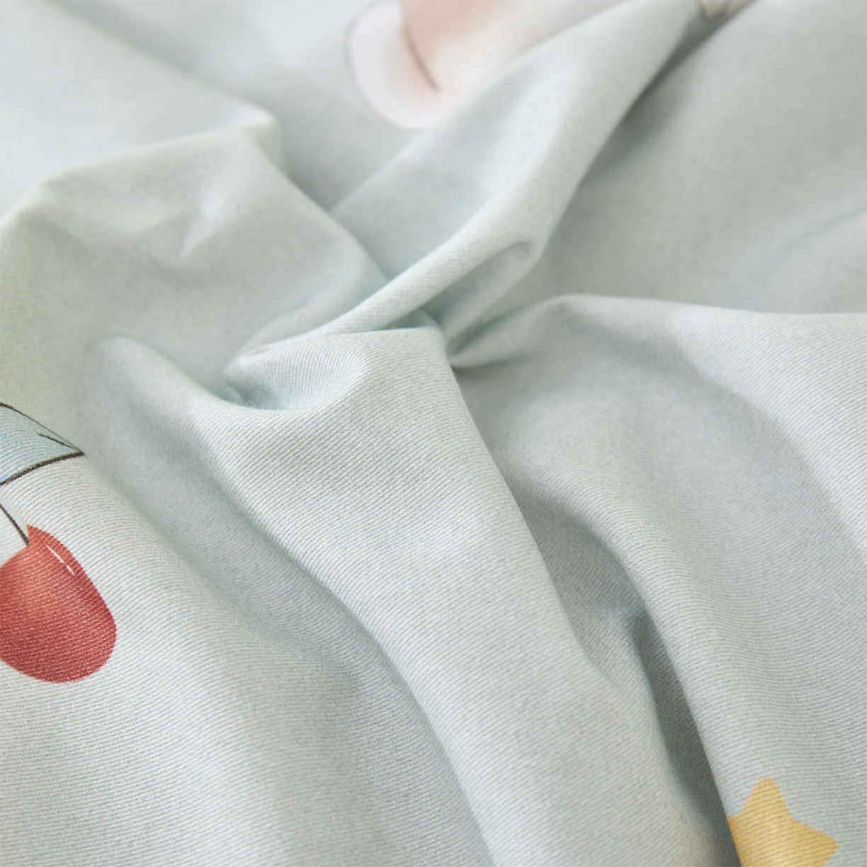 91家纺网 家纺一手货源 找家纺 元元家居（元元被业） 2025秋冬新款全棉纯棉磨毛印花四件套 小萌免