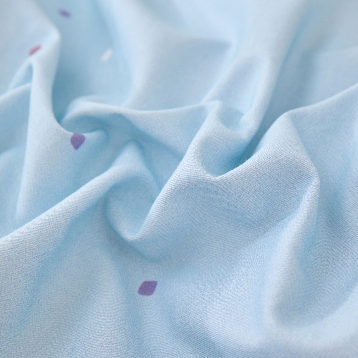 91家纺网 家纺一手货源 找家纺 元元家居（元元被业） 2025秋冬新款全棉纯棉磨毛印花四件套 小奶象