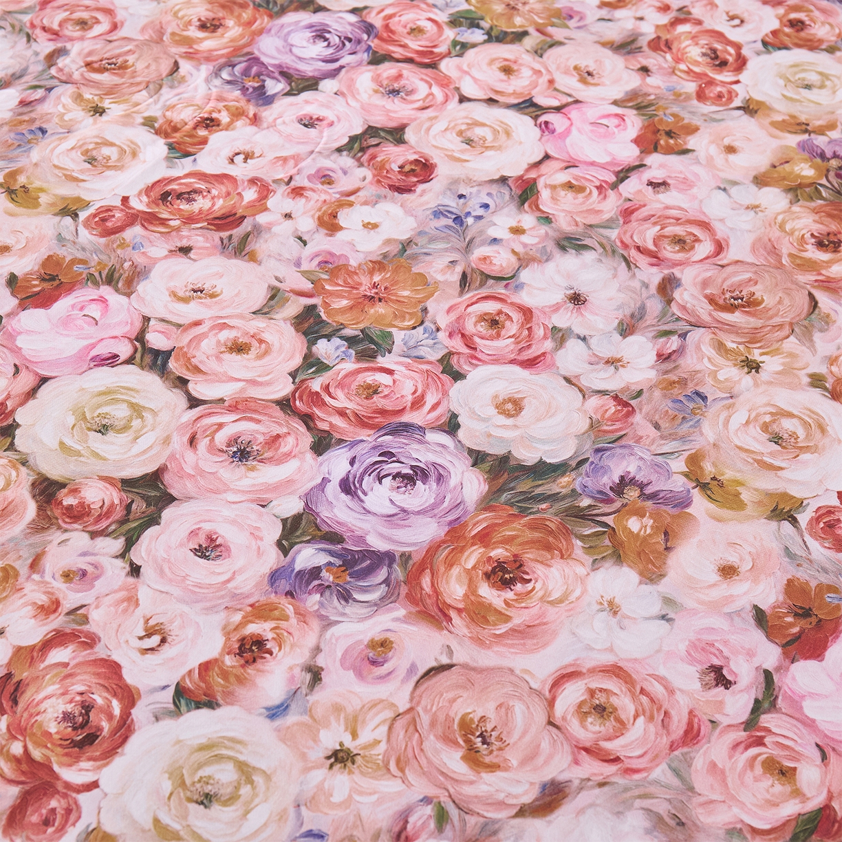 91家纺网 家纺一手货源 找家纺 元元家居（元元被业） 2025秋冬新款全棉纯棉磨毛印花单床单 听香水榭