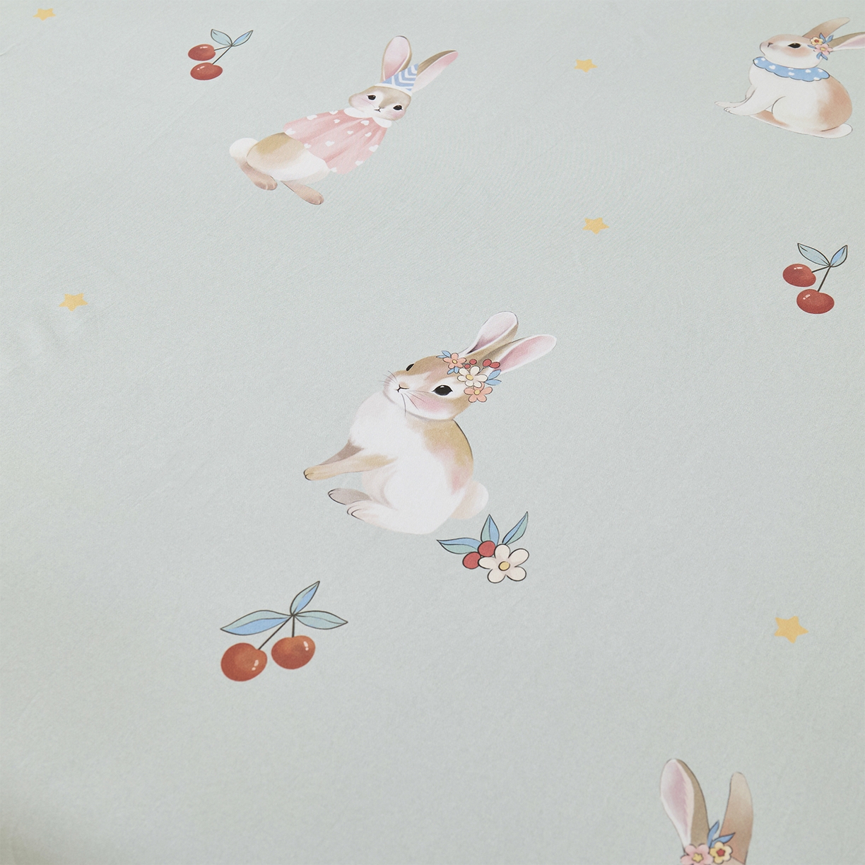 91家纺网 家纺一手货源 找家纺 元元家居（元元被业） 2025秋冬新款全棉纯棉磨毛印花单床单 小萌免