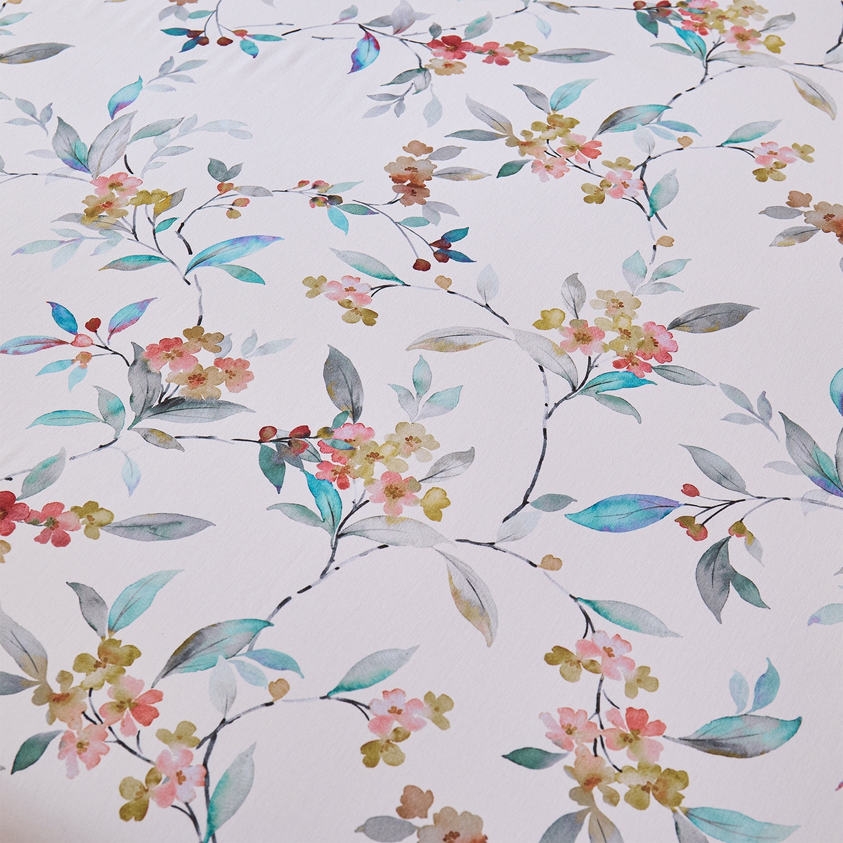 91家纺网 家纺一手货源 找家纺 元元家居（元元被业） 2025秋冬新款全棉纯棉磨毛印花单床单 云季花盟