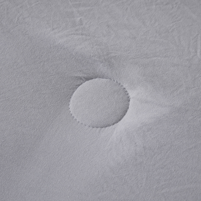 91家纺网 家纺一手货源 找家纺 小叮当家纺仓储工厂店 2025新款原棉大豆被子母扣拉链二合一被被子被芯 原棉子母被-灰色