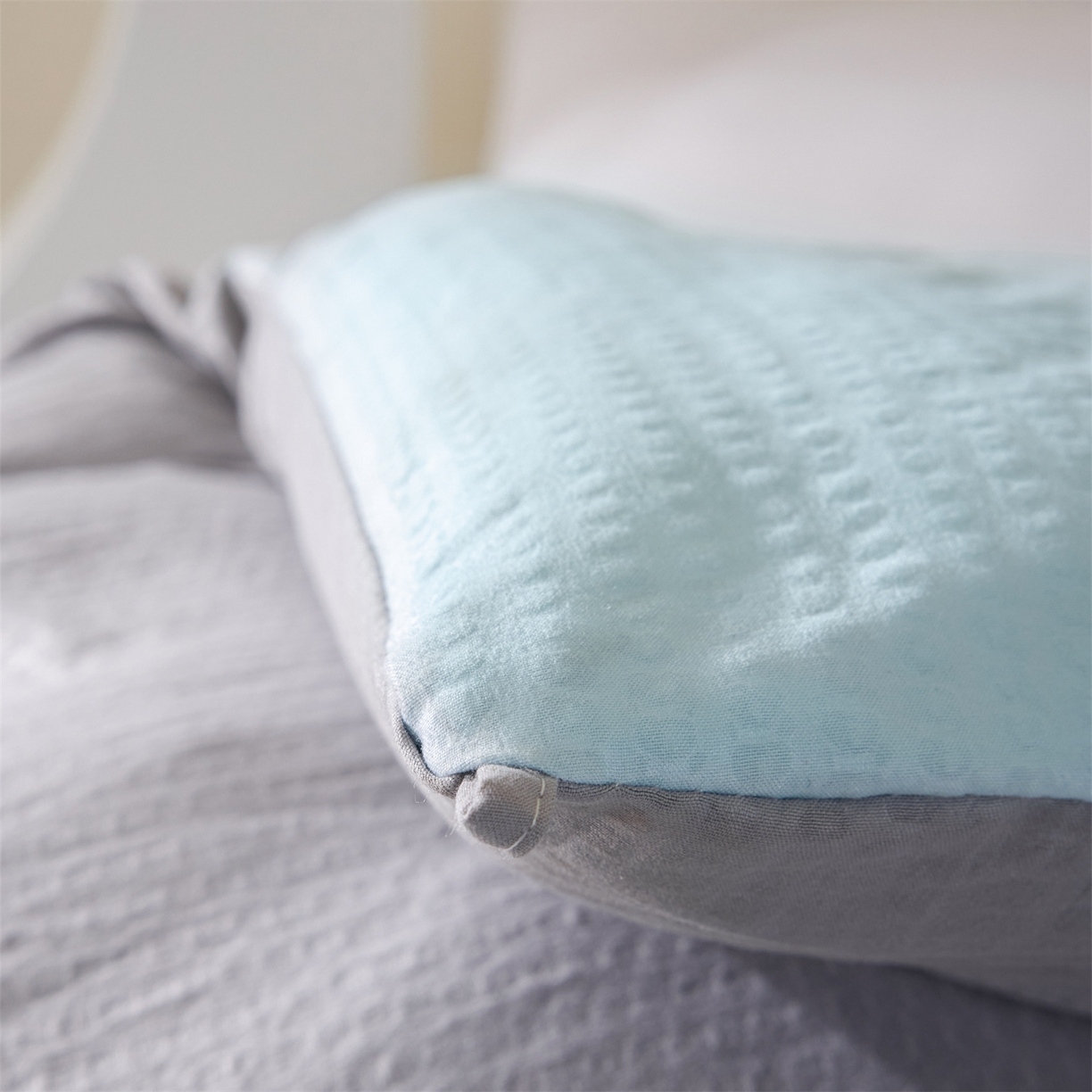 91家纺网 家纺一手货源 找家纺 小叮当家纺仓储工厂店 2025新款亲肤舒适A类水洗棉原棉大豆被被子被芯-无染 无染-淡水蓝