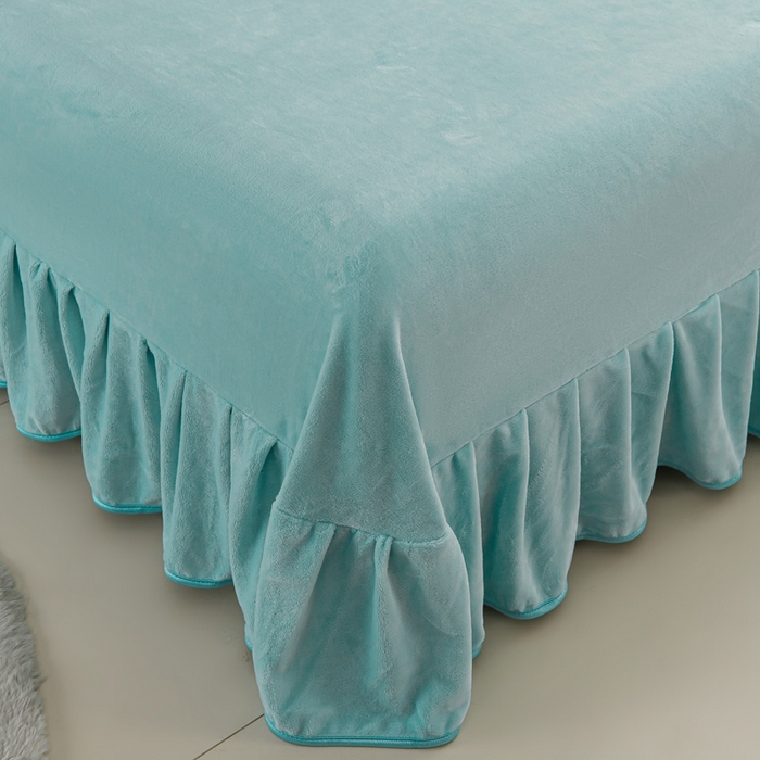 91家纺网 家纺一手货源 找家纺 沐妍家纺 2025新款8斤加厚保暖金貂绒牛奶绒印花四件套 莫奈花园