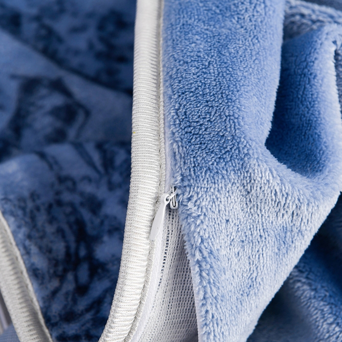 91家纺网 家纺一手货源 找家纺 沐妍家纺 2025新款8斤加厚保暖金貂绒牛奶绒印花四件套 水墨年华